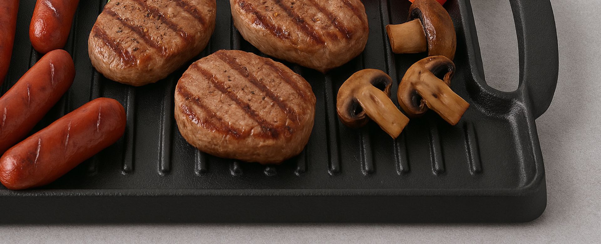 Żeliwna płyta grillowa